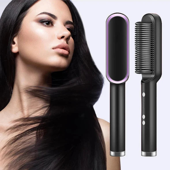 StraightWave - 2-in-1 Portable Hair Straightener