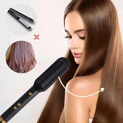 StraightWave - 2-in-1 Portable Hair Straightener