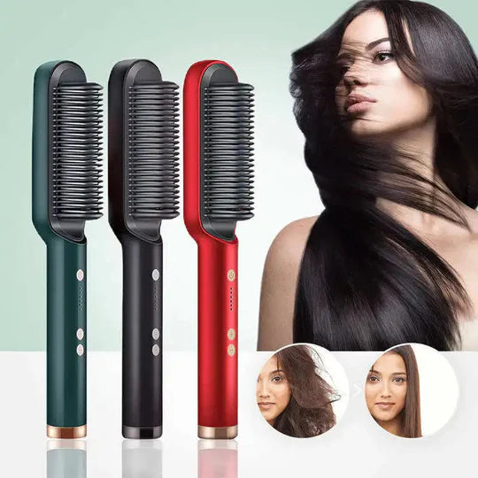 StraightWave - 2-in-1 Portable Hair Straightener