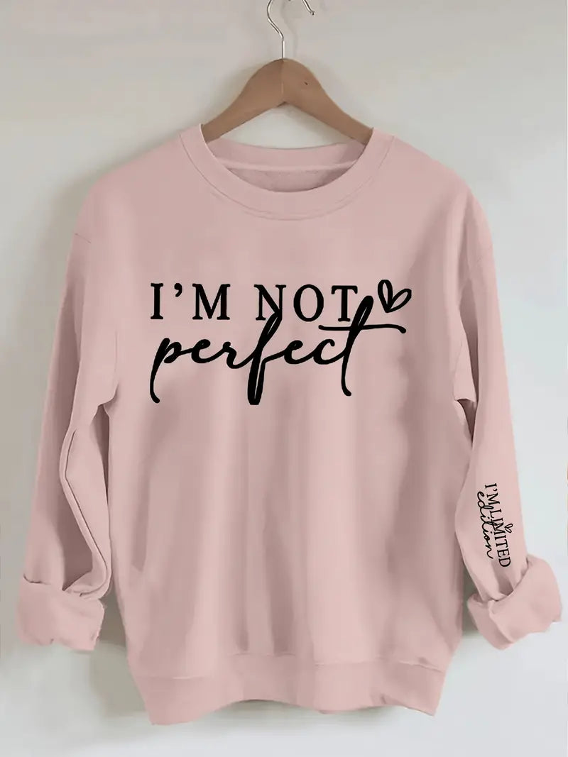 Pullover Sweatshirt - Comfortable and Stylish for curvy women